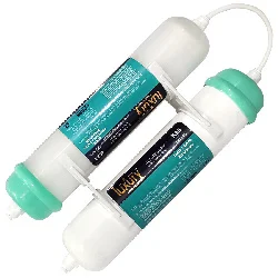 فیلتر بیرونی یخچال 2 مرحله الیاف و کربن لاکچری