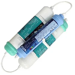 فیلتر بیرونی یخچال 3 مرحله الیاف، کربن و قلیایی لاکچری