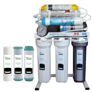 خرید و قیمت دستگاه تصفیه کننده آب آکوآ اسپرینگ مدل NF8200 در تهران