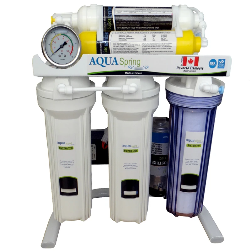 دستگاه تصفیه آب آکوآاسپرینگ مدل RO-S140 قیمت و خرید دستگاه تصفیه آب آکوآاسپرینگ مدل RO-S140