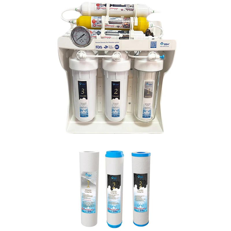 قیمت و خریددستگاه تصفیه کننده آب اس اس وی مدل UltraPro X1000 B + 3F به همراه فیلتر در تهران قیمت و خریددستگاه تصفیه کننده آب اس اس وی مدل UltraPro X1000 B + 3F به همراه فیلتر در تهران